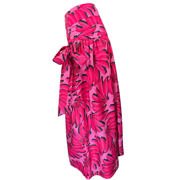 HT 360 Collective Hawiian Banana's Novelty Design Maxi Skirt Women's S NWOT - Picture 2 of 7